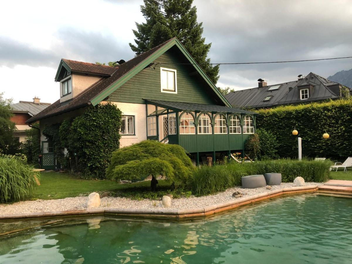 Haus Mit Sauna Und Privatem Badeteich In Anif Bei Salzburg المظهر الخارجي الصورة