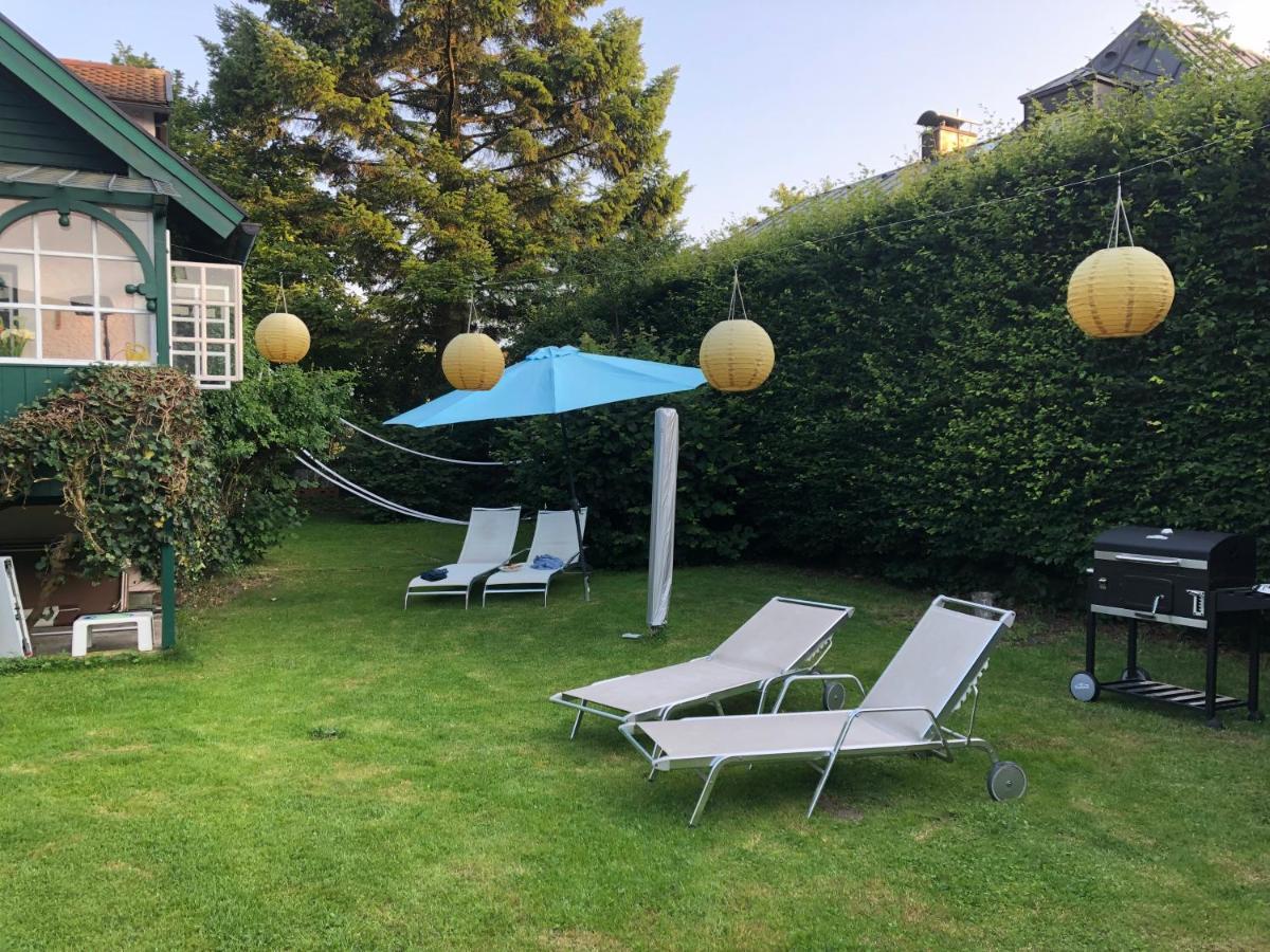 Haus Mit Sauna Und Privatem Badeteich In Anif Bei Salzburg المظهر الخارجي الصورة