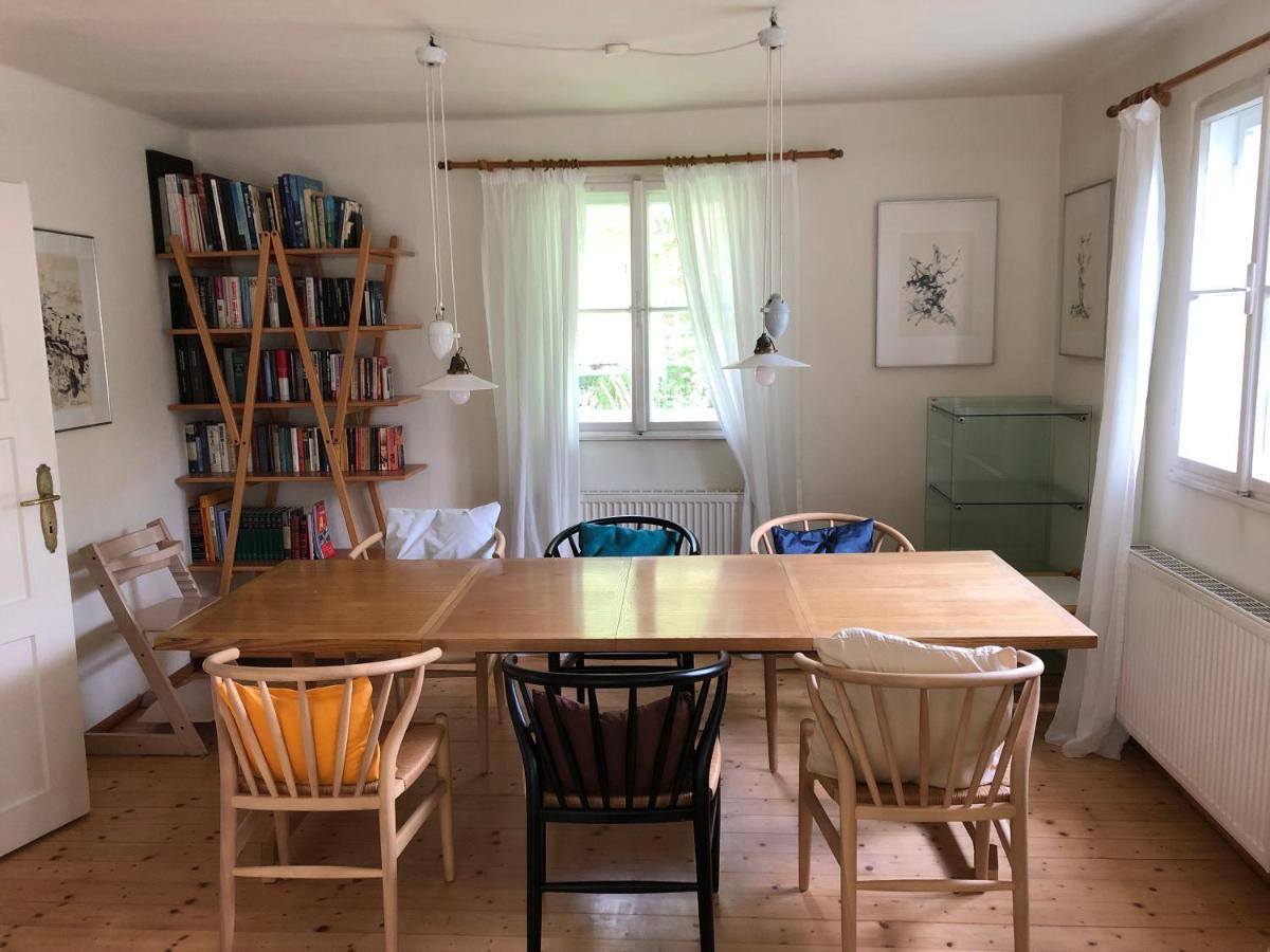 Haus Mit Sauna Und Privatem Badeteich In Anif Bei Salzburg المظهر الخارجي الصورة